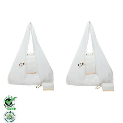 Foldable Keychain Shopping Bag