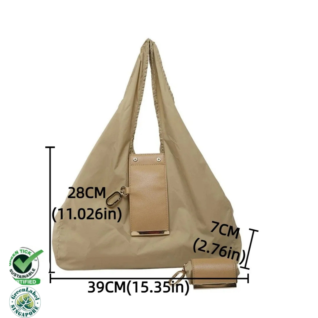 Foldable Keychain Shopping Bag