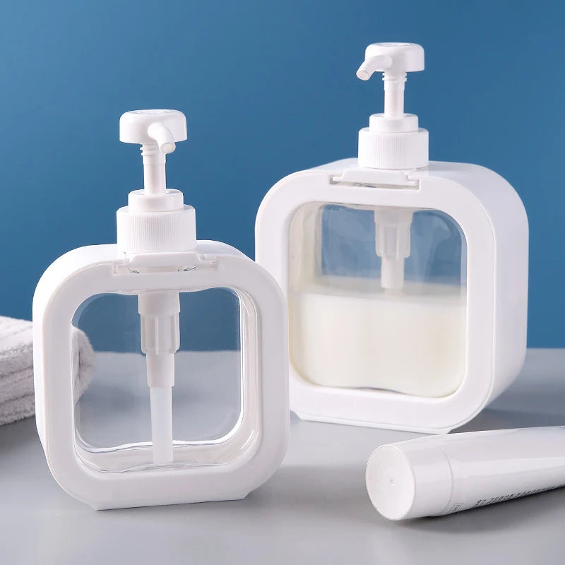 Minimalist Pump Bottle for Soap & Shampoo