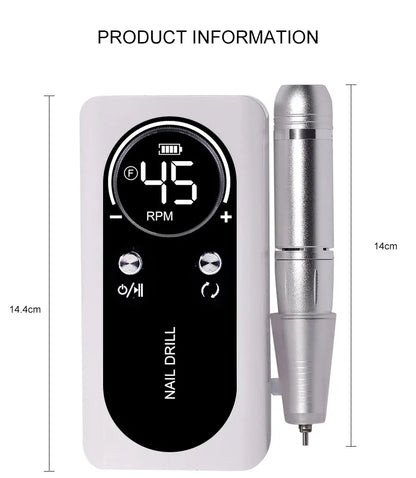 45,000RPM Electric Nail Drill
