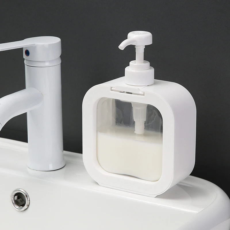 Minimalist Pump Bottle for Soap & Shampoo