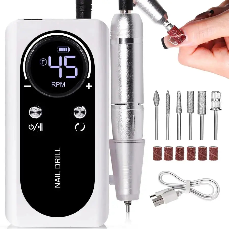 45,000RPM Electric Nail Drill