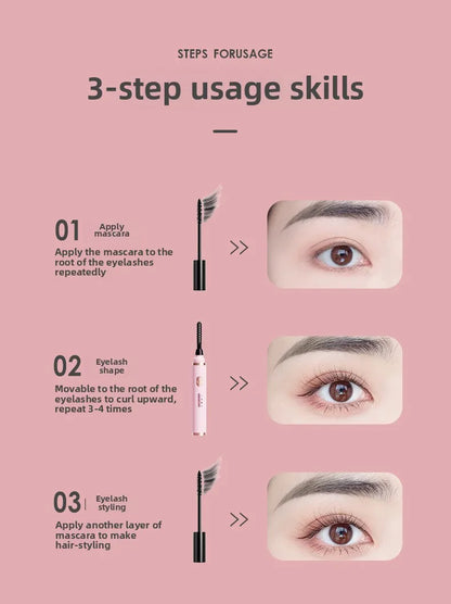 1PC New electric eyelash curler with USB charging electric eyelash curler, anti scalding and curling device, eyelash beauty tool