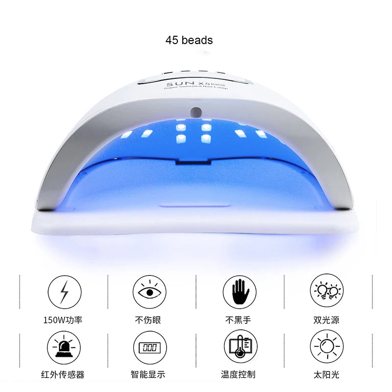 150W UV LED Nail Lamp