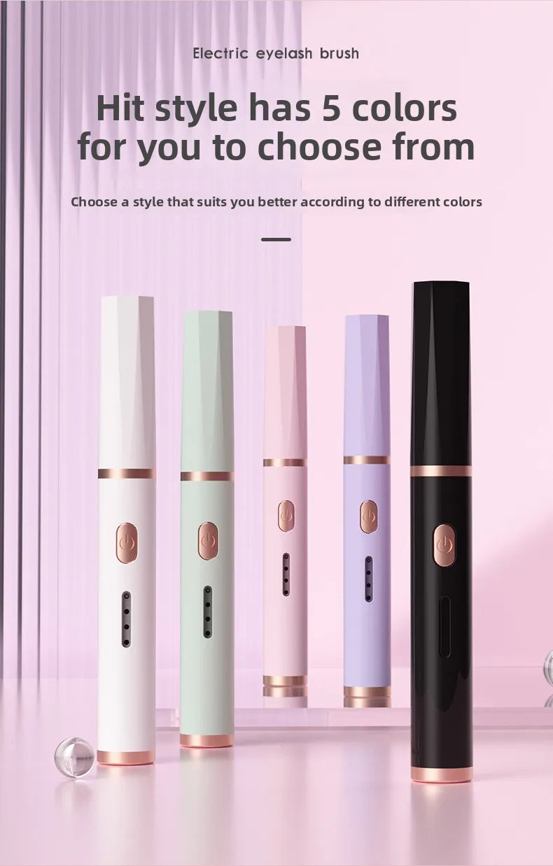 1PC New electric eyelash curler with USB charging electric eyelash curler, anti scalding and curling device, eyelash beauty tool