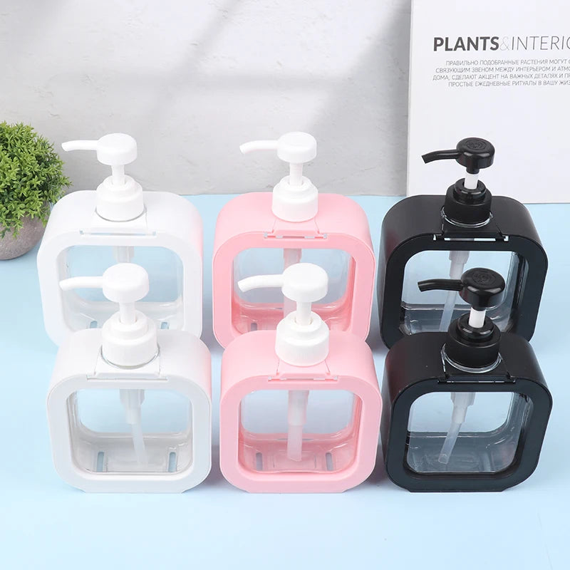 Minimalist Pump Bottle for Soap & Shampoo