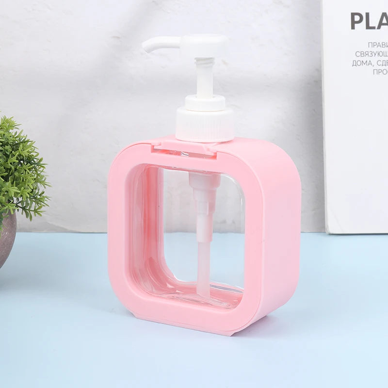 Minimalist Pump Bottle for Soap & Shampoo