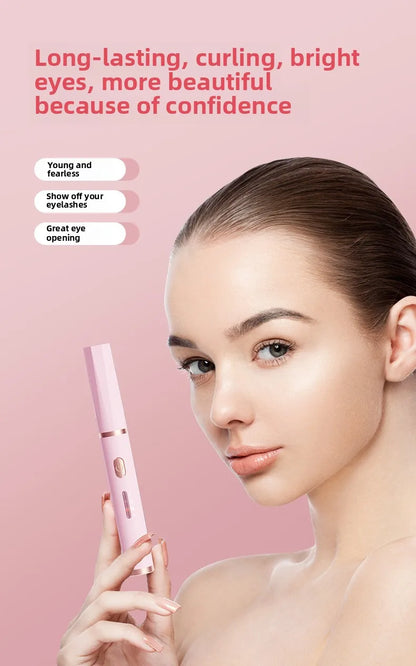 1PC New electric eyelash curler with USB charging electric eyelash curler, anti scalding and curling device, eyelash beauty tool