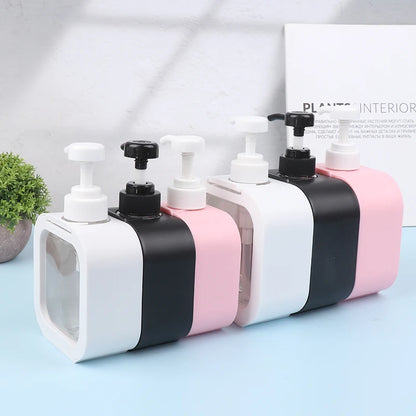 Minimalist Pump Bottle for Soap & Shampoo