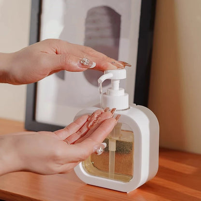 Minimalist Pump Bottle for Soap & Shampoo
