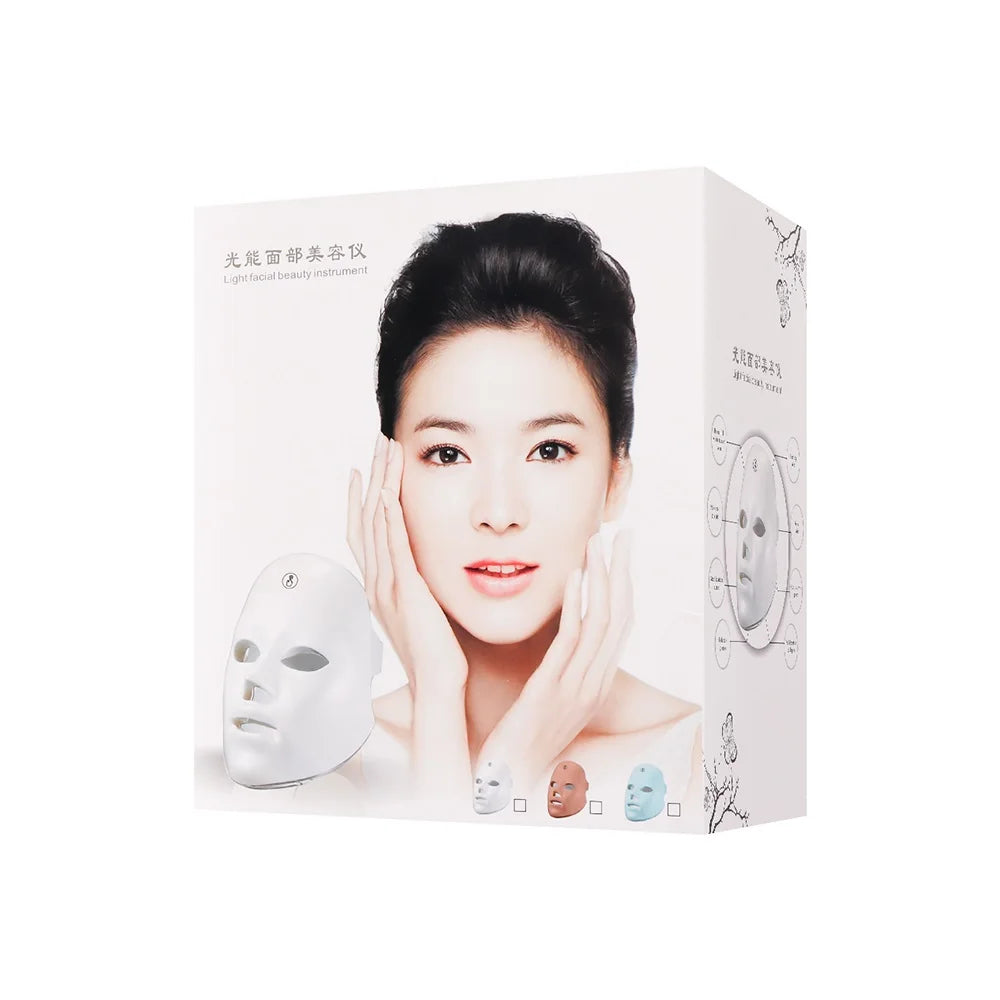 7-Color LED Facial Mask