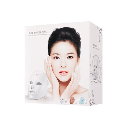 7-Color LED Facial Mask