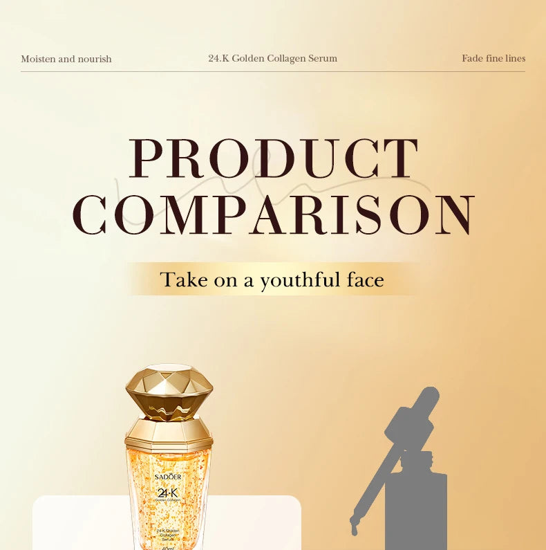 24K Gold Collagen Serum