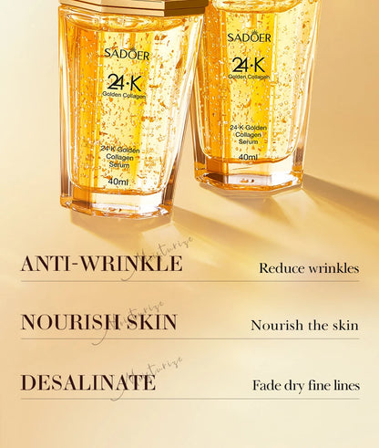 24K Gold Collagen Serum