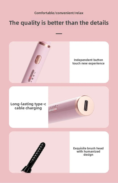 1PC New electric eyelash curler with USB charging electric eyelash curler, anti scalding and curling device, eyelash beauty tool