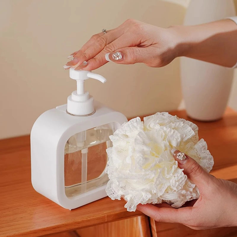 Minimalist Pump Bottle for Soap & Shampoo