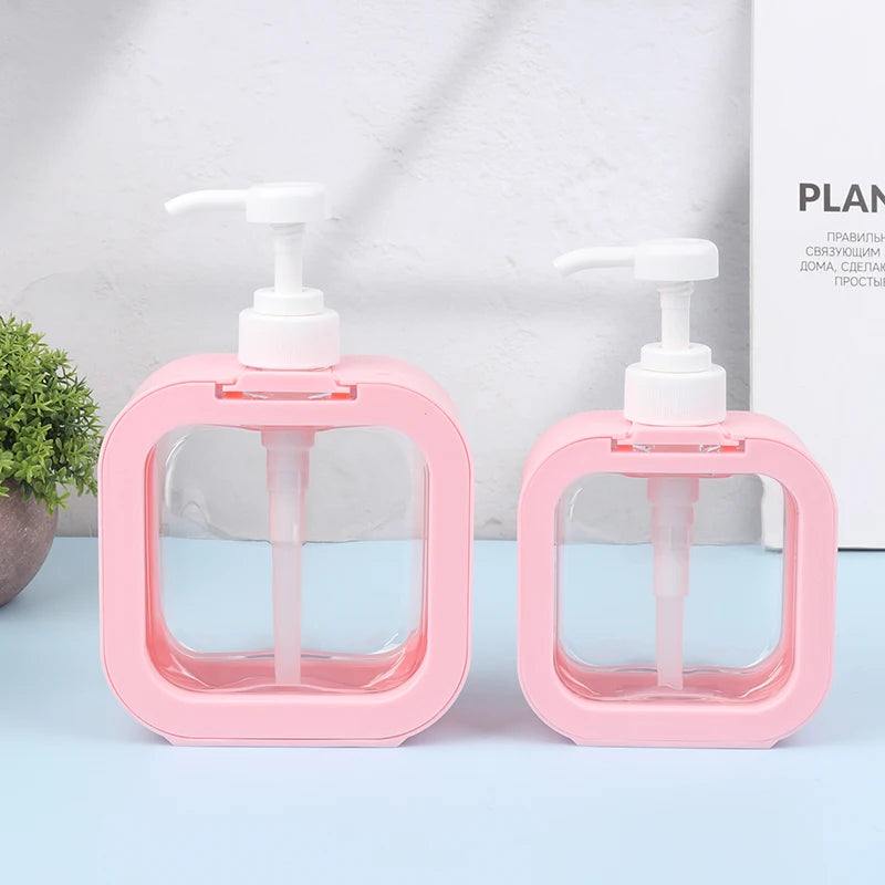 Minimalist Pump Bottle for Soap & Shampoo