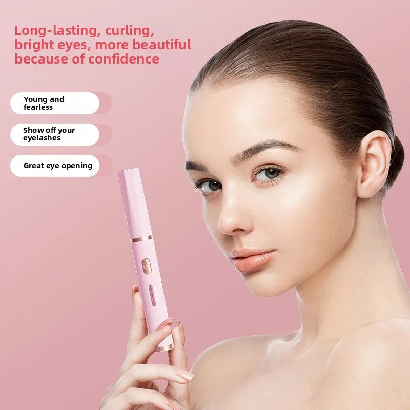 1PC New electric eyelash curler with USB charging electric eyelash curler, anti scalding and curling device, eyelash beauty tool