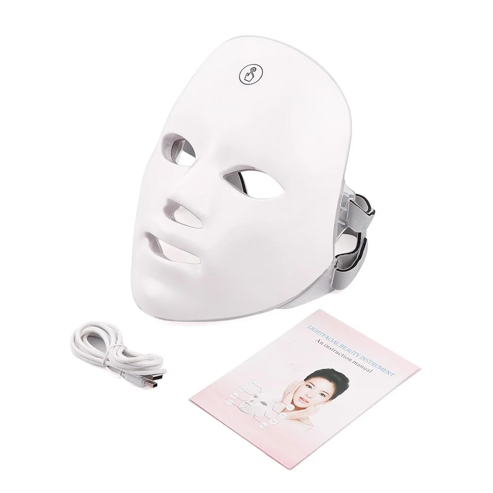 7-Color LED Facial Mask