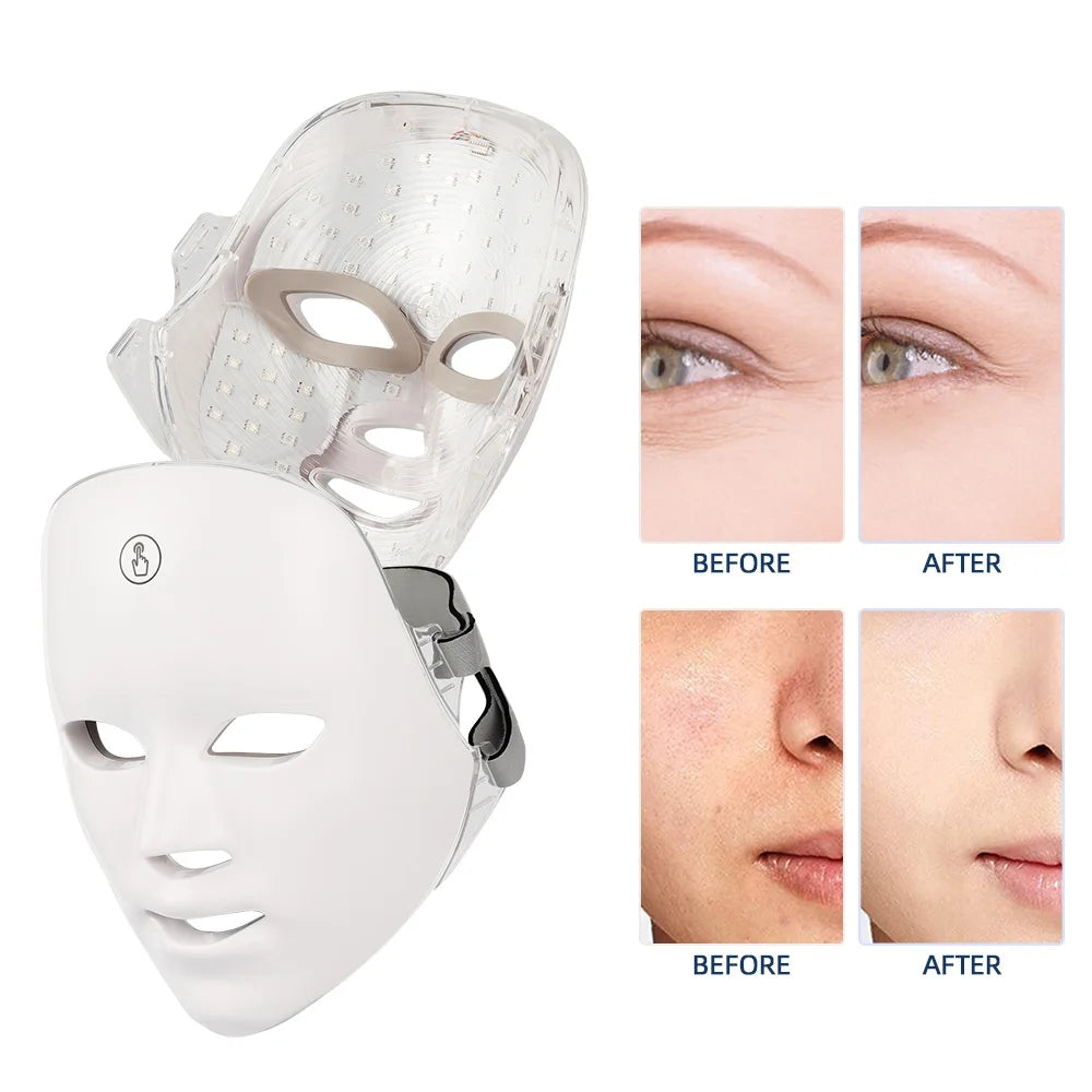 7-Color LED Facial Mask