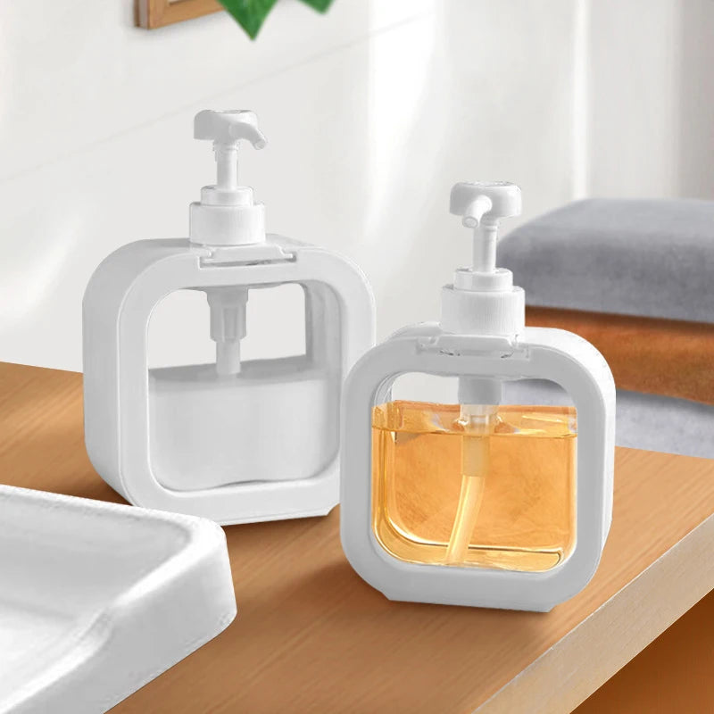 Minimalist Pump Bottle for Soap & Shampoo
