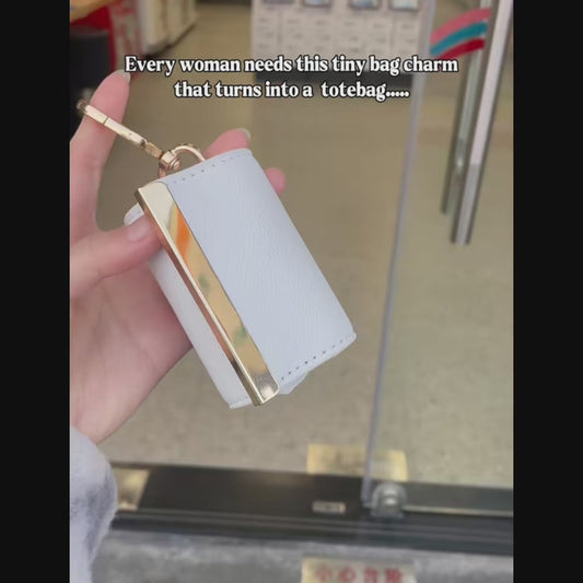 Foldable Keychain Shopping Bag